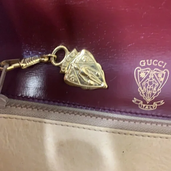 Gucci Vintage top handle leather flap bag - Picture 9 of 16